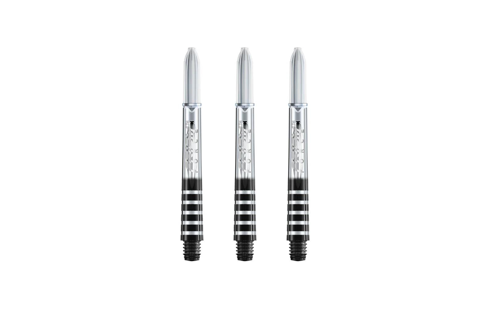 Winmau Shaft Prism Force medium 47mm 3 Stück, transparenz