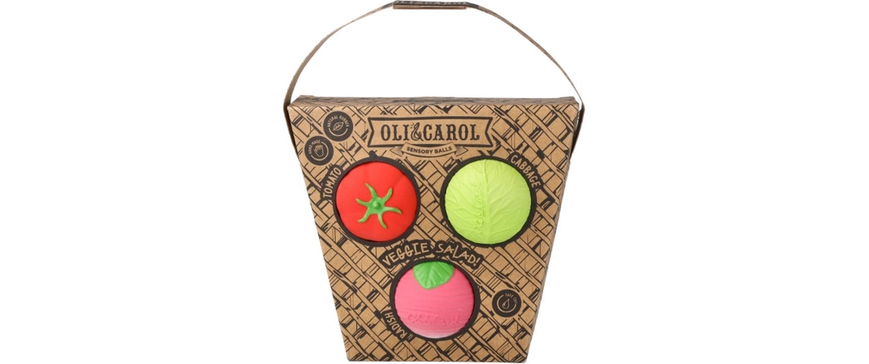 Veggie Salad Baby Sensory Balls