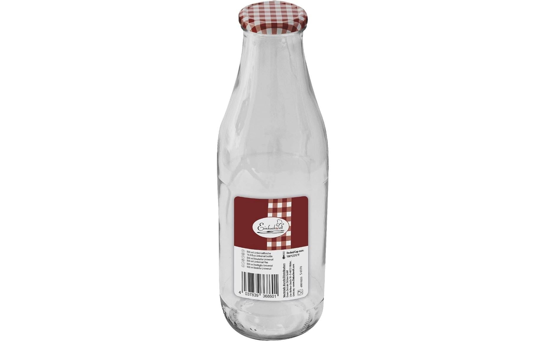 Einkochwelt Einmachflasche 1 Stück, 500 ml