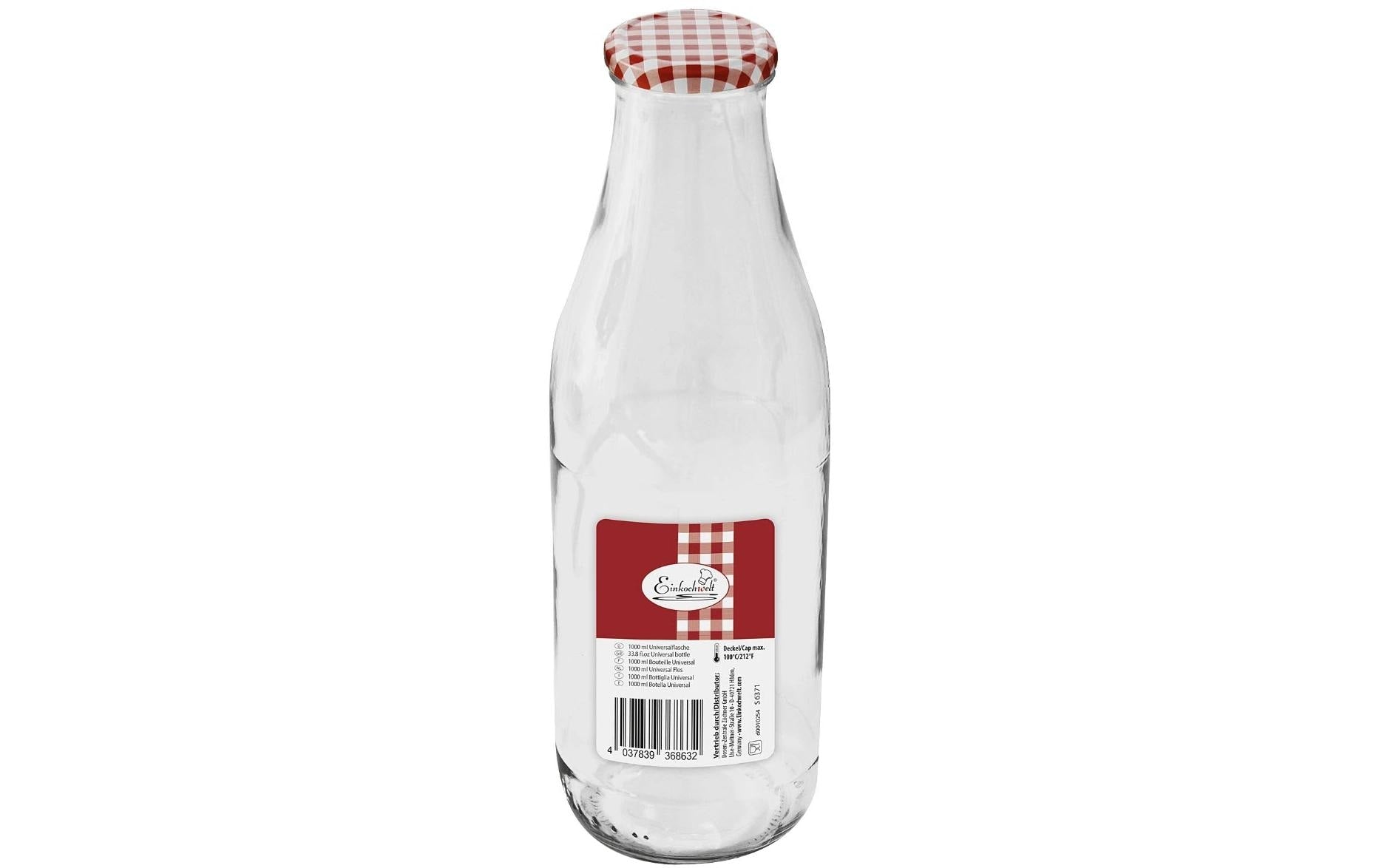 Einkochwelt Einmachflasche 1 Stück, 1000 ml