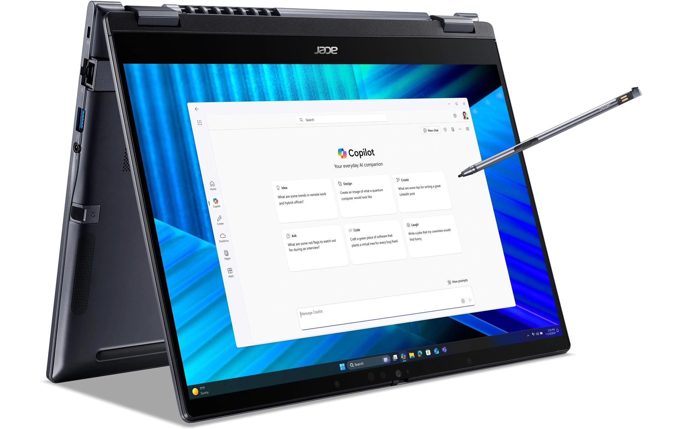 Acer TM P414RN-55, Ultra 5 225U, W11-P