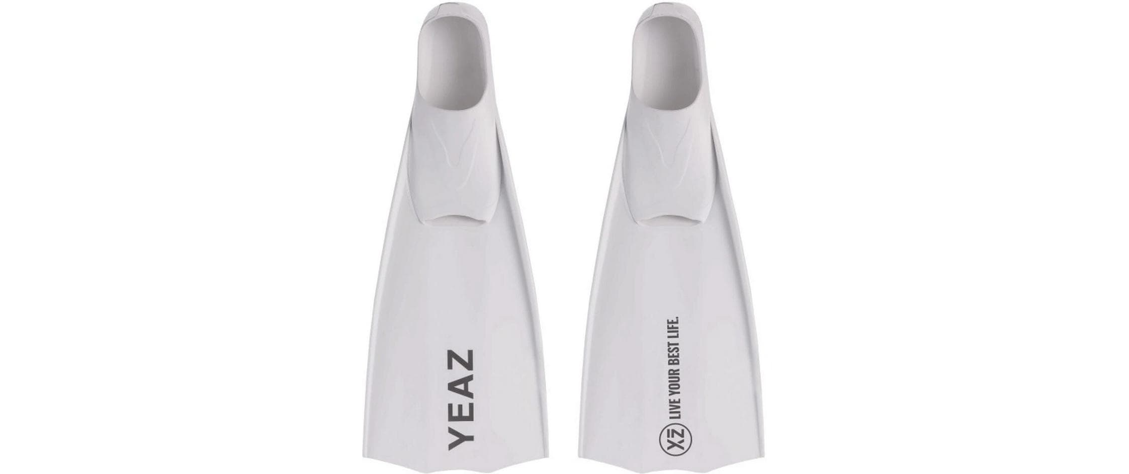 YEAZ OCEAN VIBES swim fins white focus, 38/39