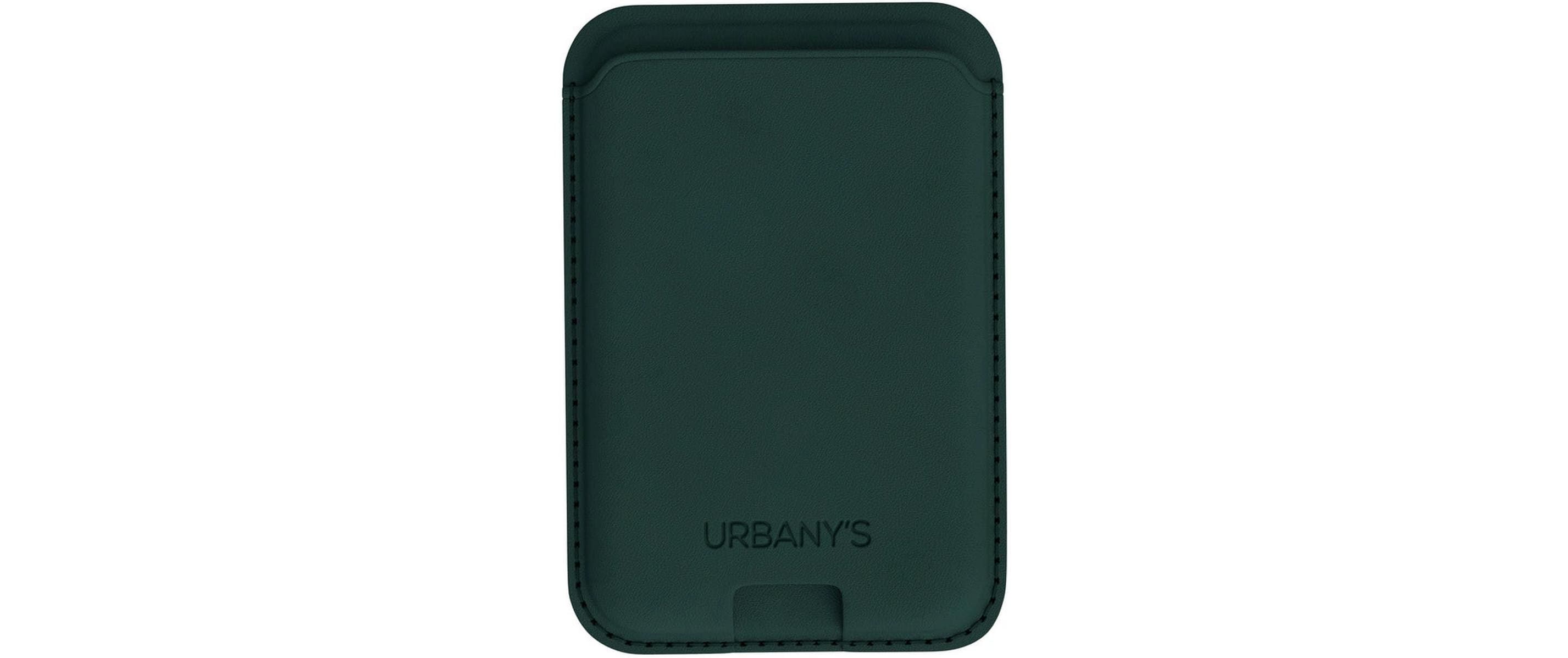 Urbanys CARD HOLDER PETROL Magsafe, Vegan Leather