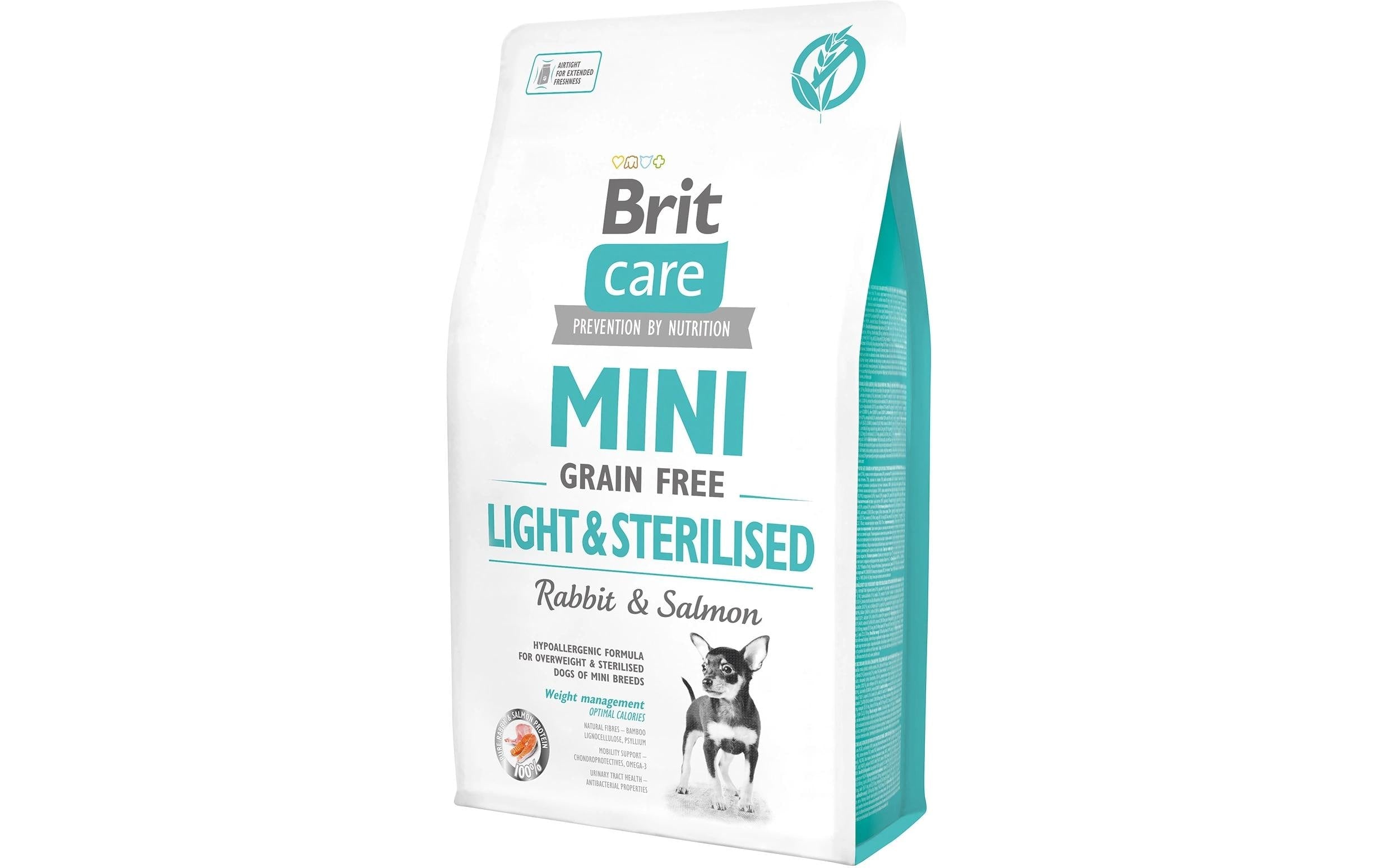 Brit Care Mini Light&Steril.,Kanin.+Lachs 2kg