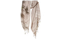 Foutastic Strandtuch Diamond Beige 60% Baumw., 40% Polyest., 90 x 170 cm