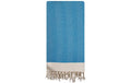 Foutastic Strandtuch Baliksirti Turquoise 90% Baumw., 10% Polyest., 90 x 180 cm