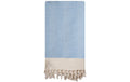 Foutastic Strandtuch Baliksirti Light Blue 90% Baumw., 10% Polyest., 90 x 180 cm