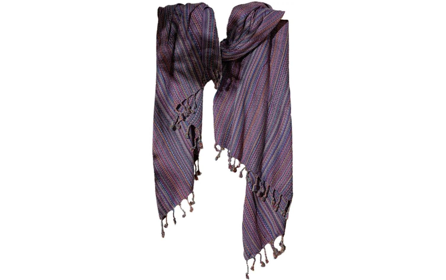 Foutastic Strandtuch Otantik Lilac 60% Baumw., 40% Polyest., 90 x 175 cm