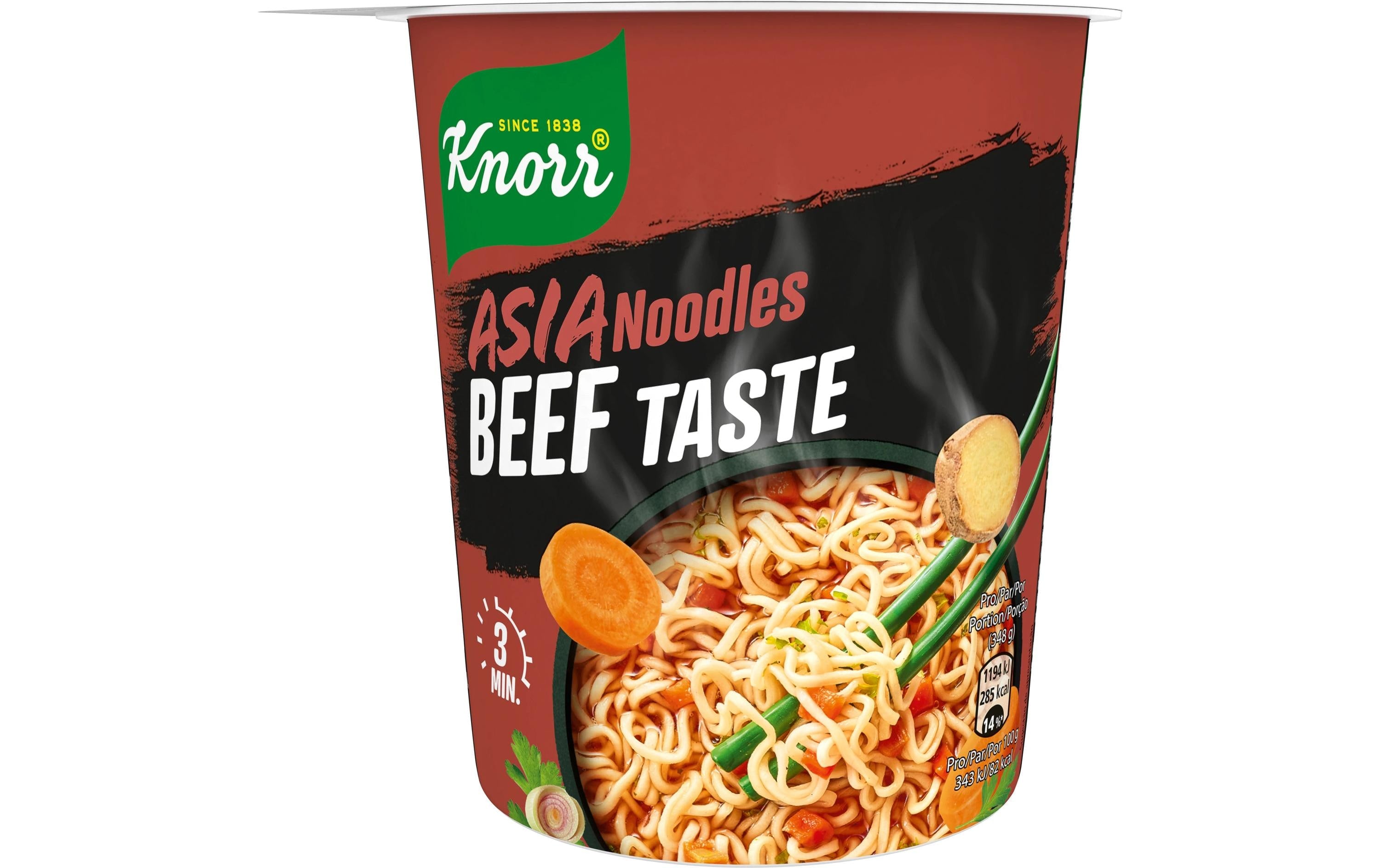Knorr Asia Noodles Beef Becher 1 Portion 63g