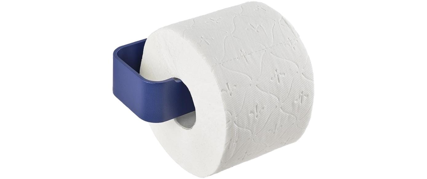 Zone  Ume Toilettenpapierhalter 16,4 x 7,6 x 4 cm Indigo Blue