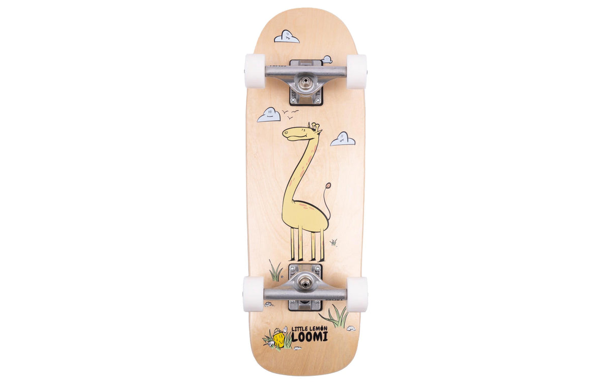 Loomi Corkgrip Giraffe Kinder-Skateboard 24.75"