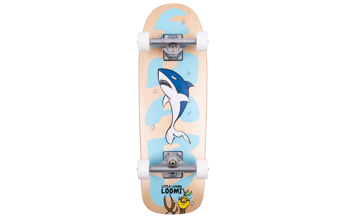 Loomi Corkgrip Shark Kinder-Skateboard 24.75"