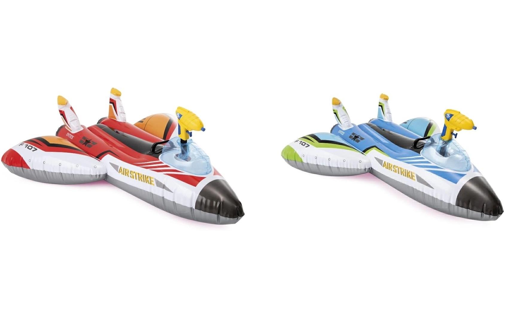 Water Gun Plane Ride-Ons, 2 Colors assortiert