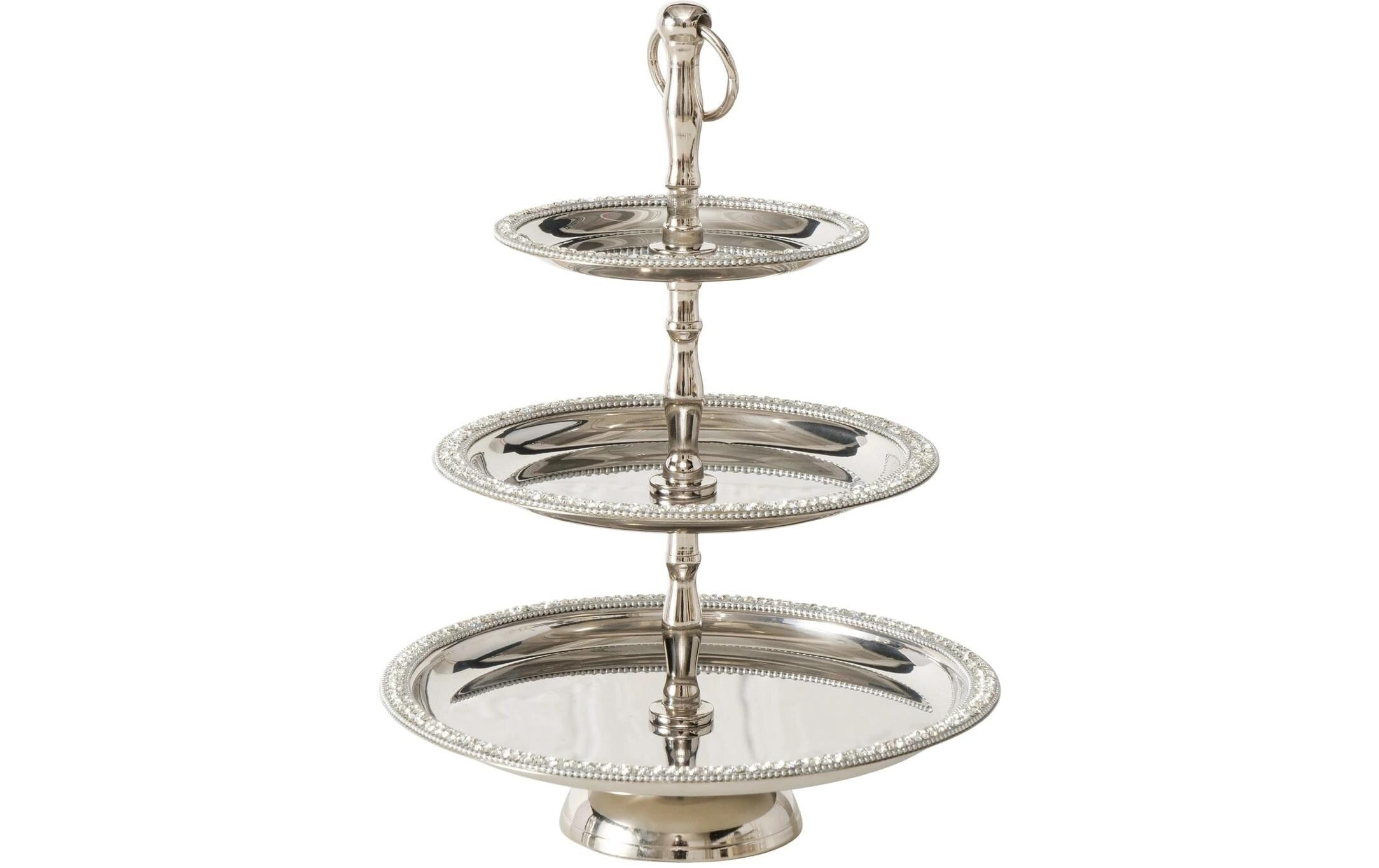 Boltze Etagere Brilli Edelstahl