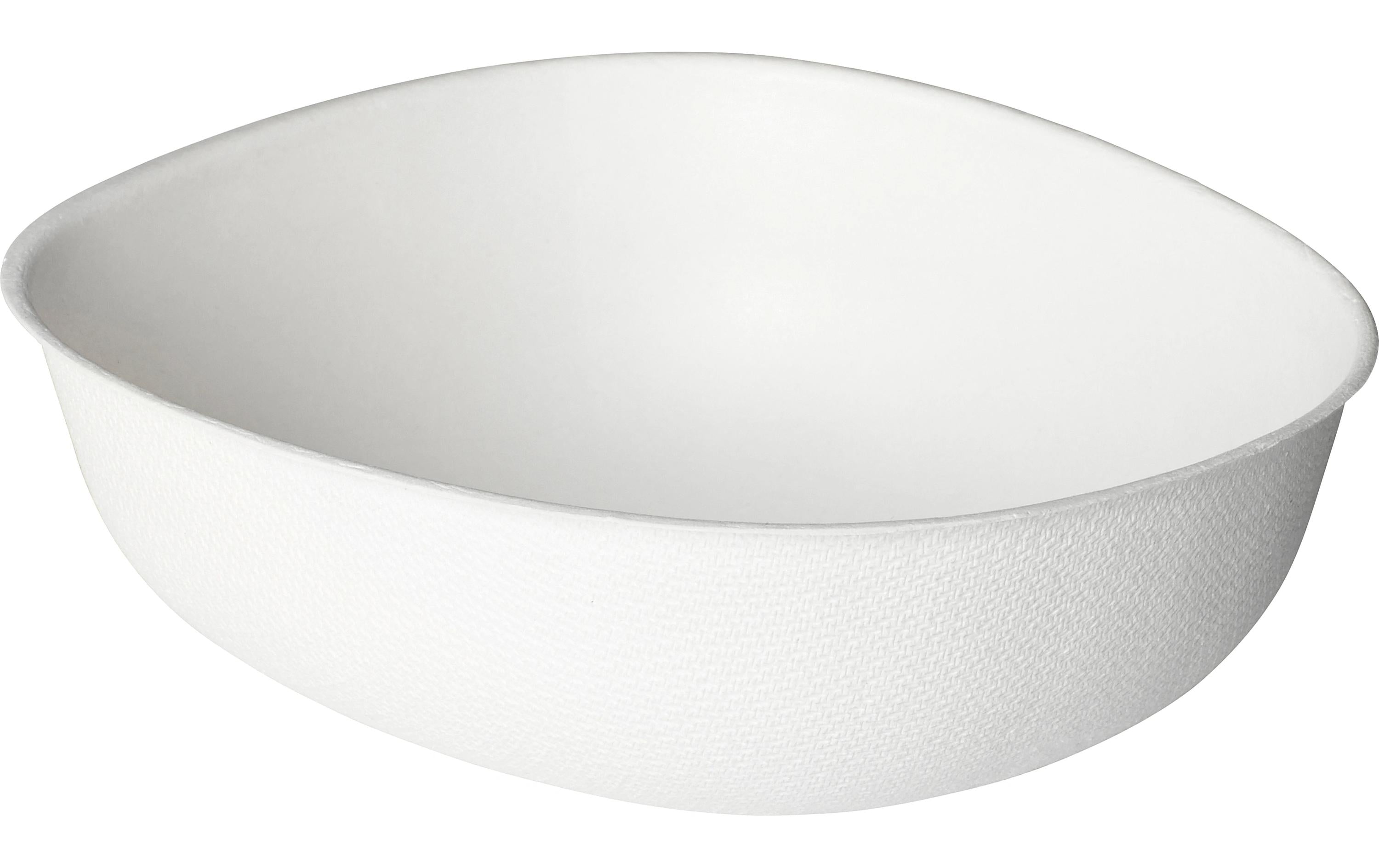 Duni Bowl Pebble Bagasse weiss 500ml, 50 Stk.