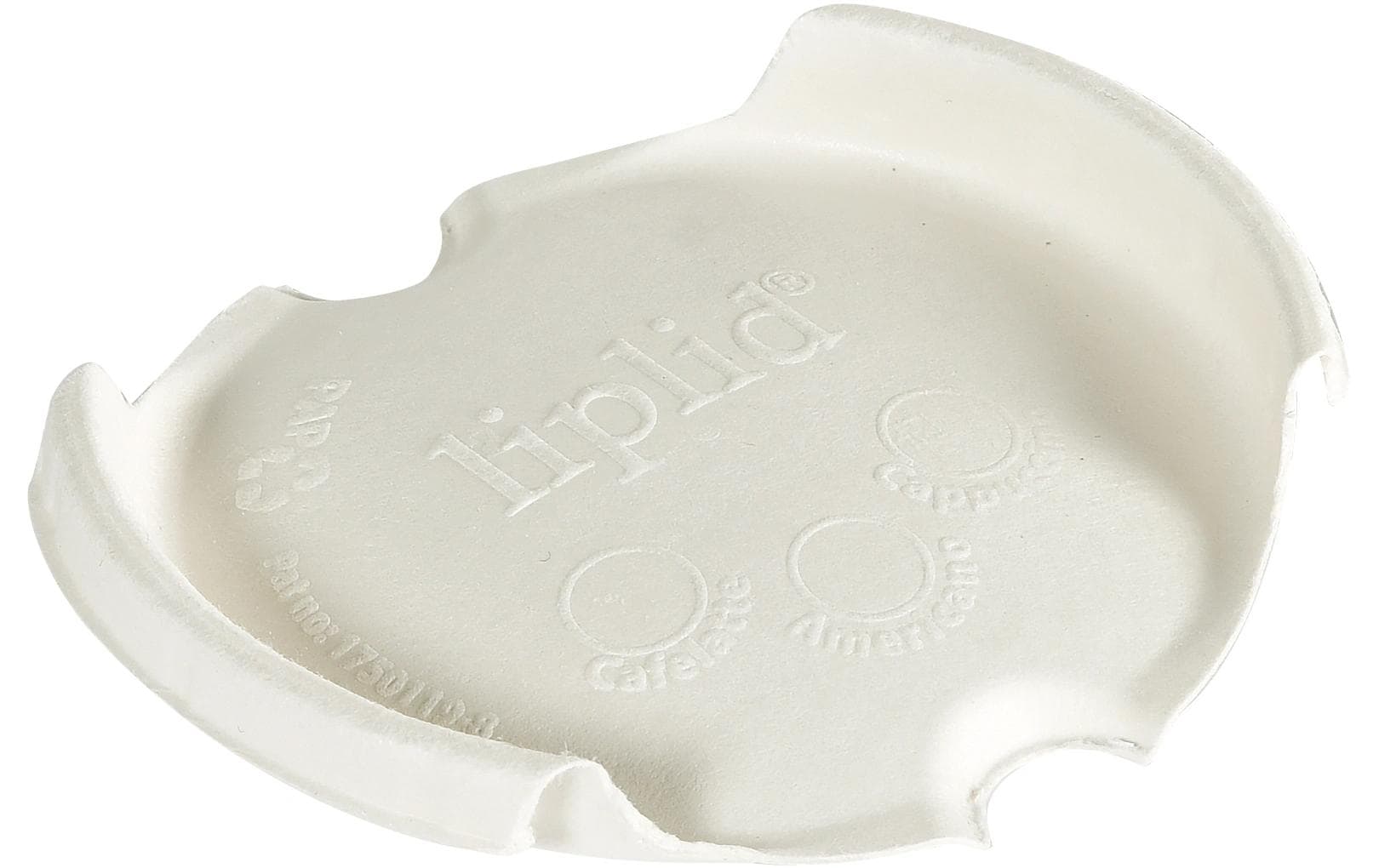 Duni Deckel Melli LipLids Bagasse Bambus Passend zu Becher Melli 35/47cl, 50 Stk.