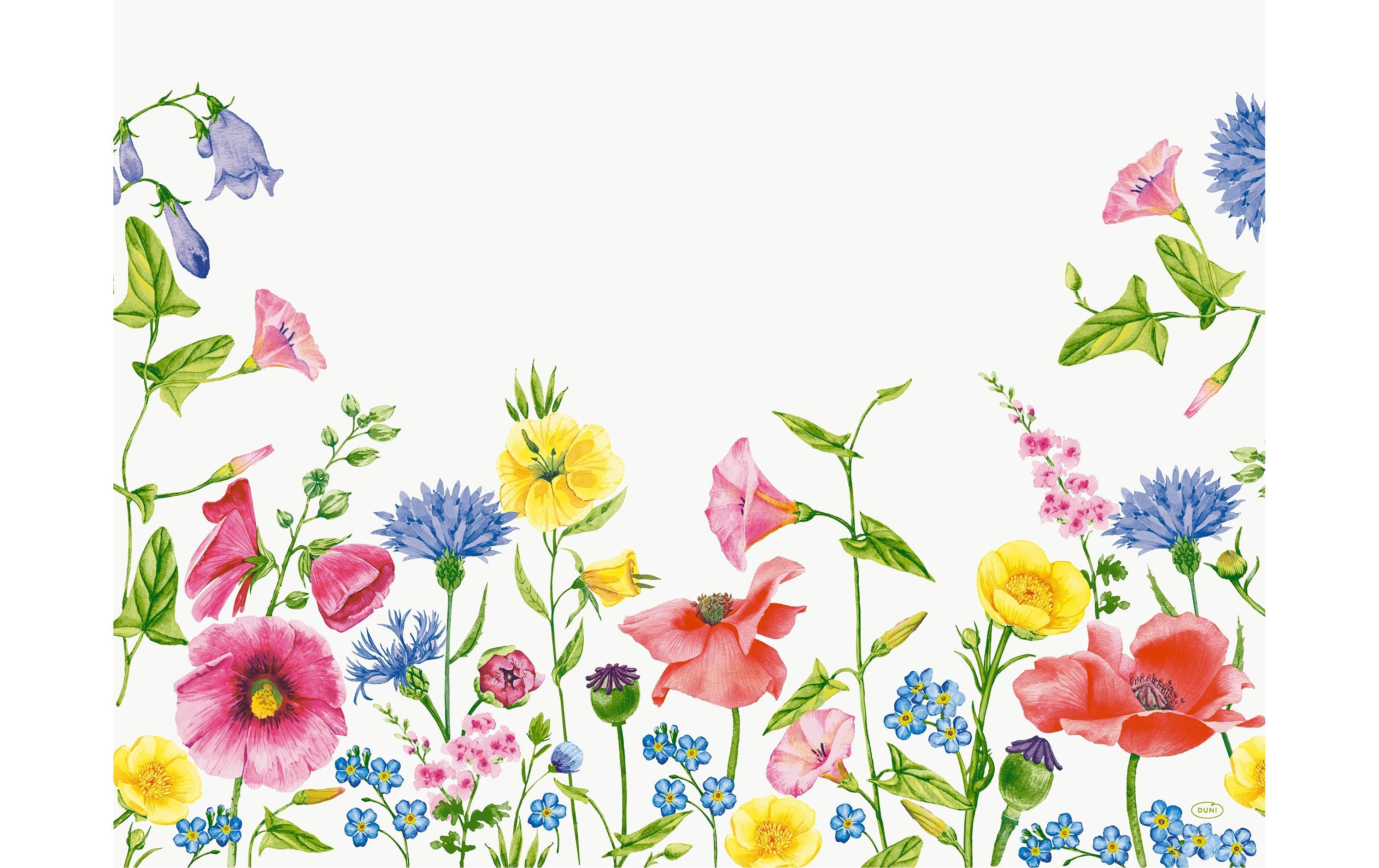 Duni Tischset Papier Flowy Meadow 30x40cm, 250 Stk.