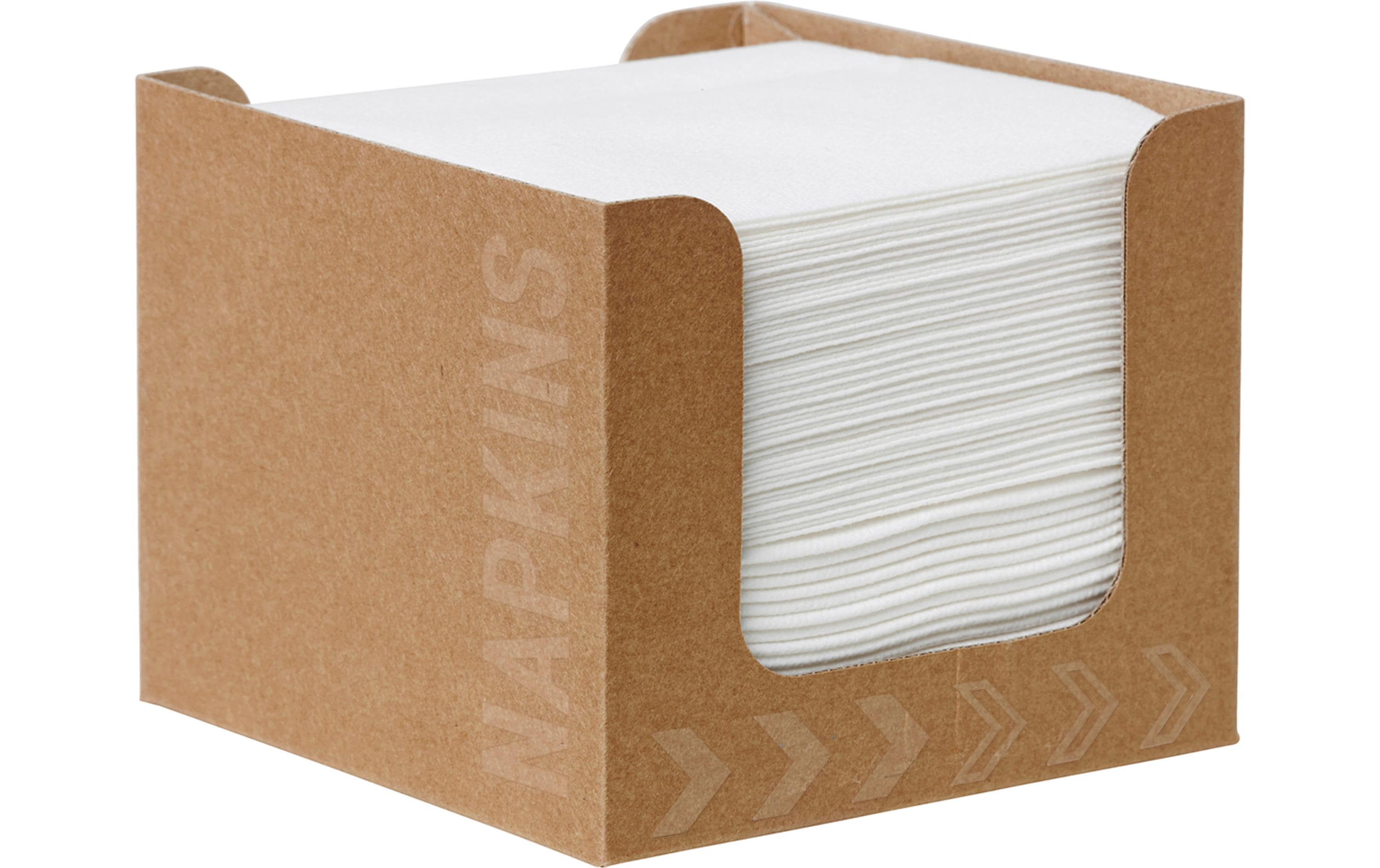 Duni Disp. Bio DS Fingerfood weiss 20x20cm, 50 Stk.