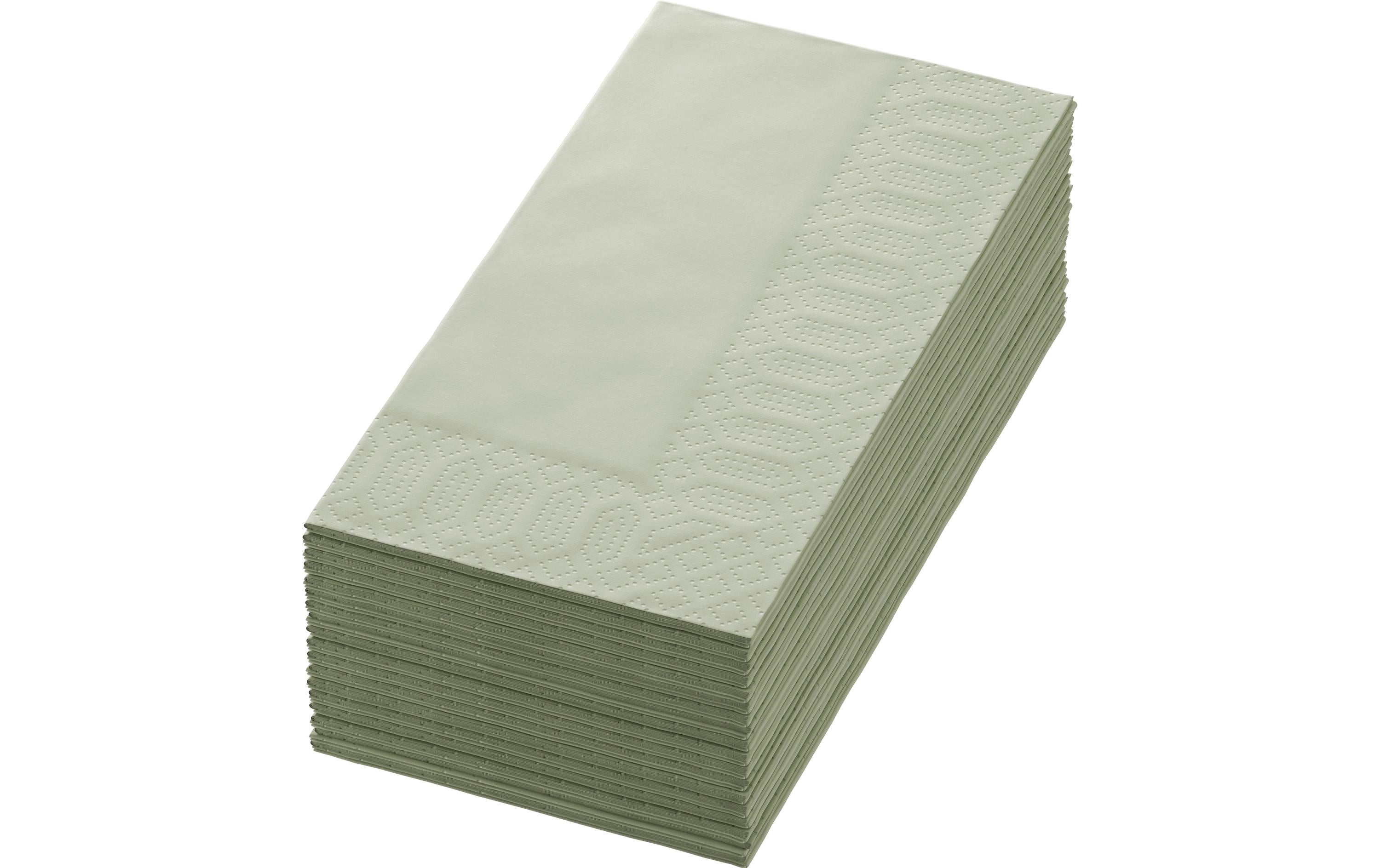Duni Servietten 3-lagig 1/8 pistachio 40x40cm, 250 Stk.