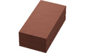 Duni Servietten 3-lagig 1/8 chestnut 40x40cm, 250 Stk.