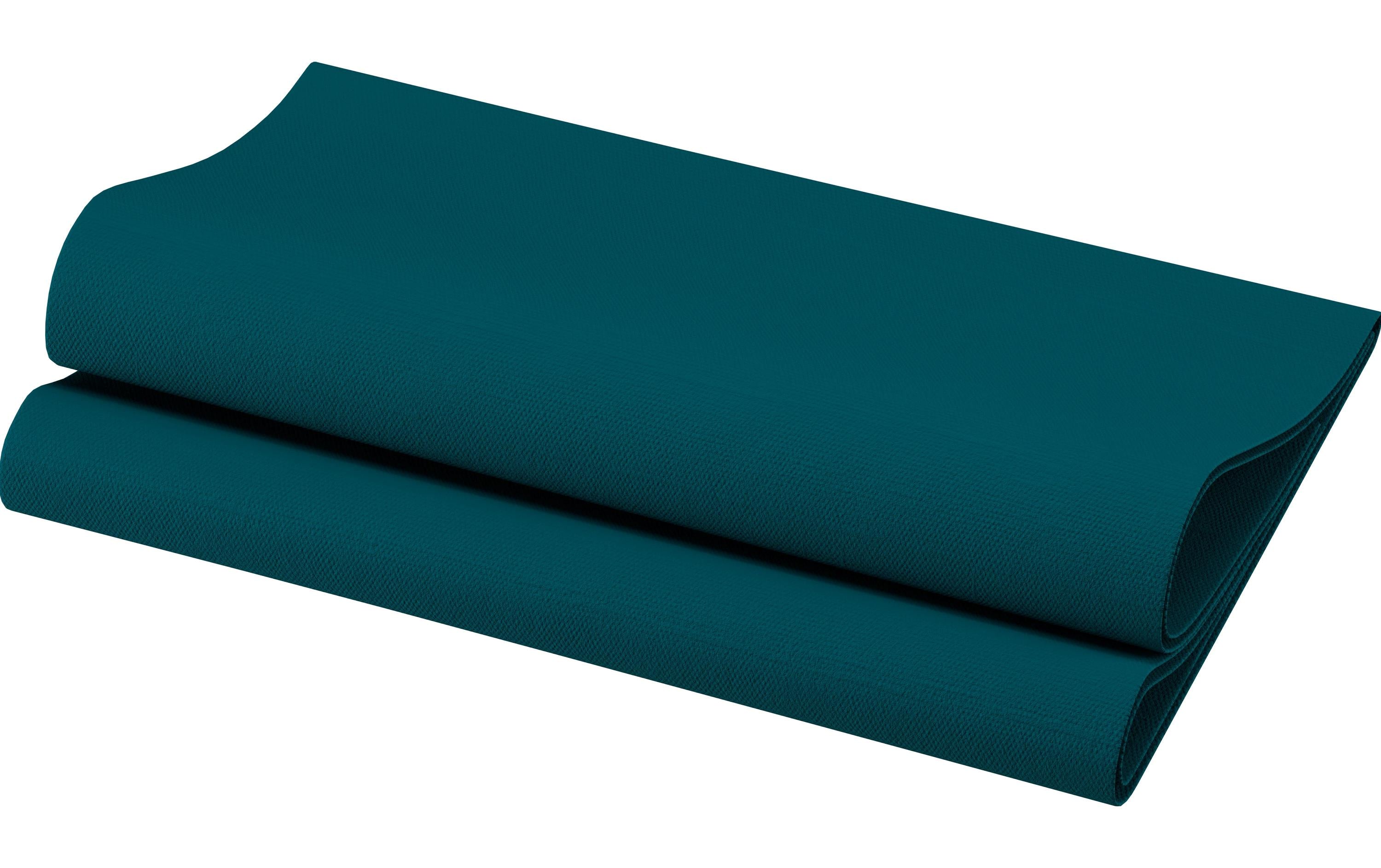 Duni Servietten Bio DSF ocean teal petrol 40x40cm, 60 Stk.