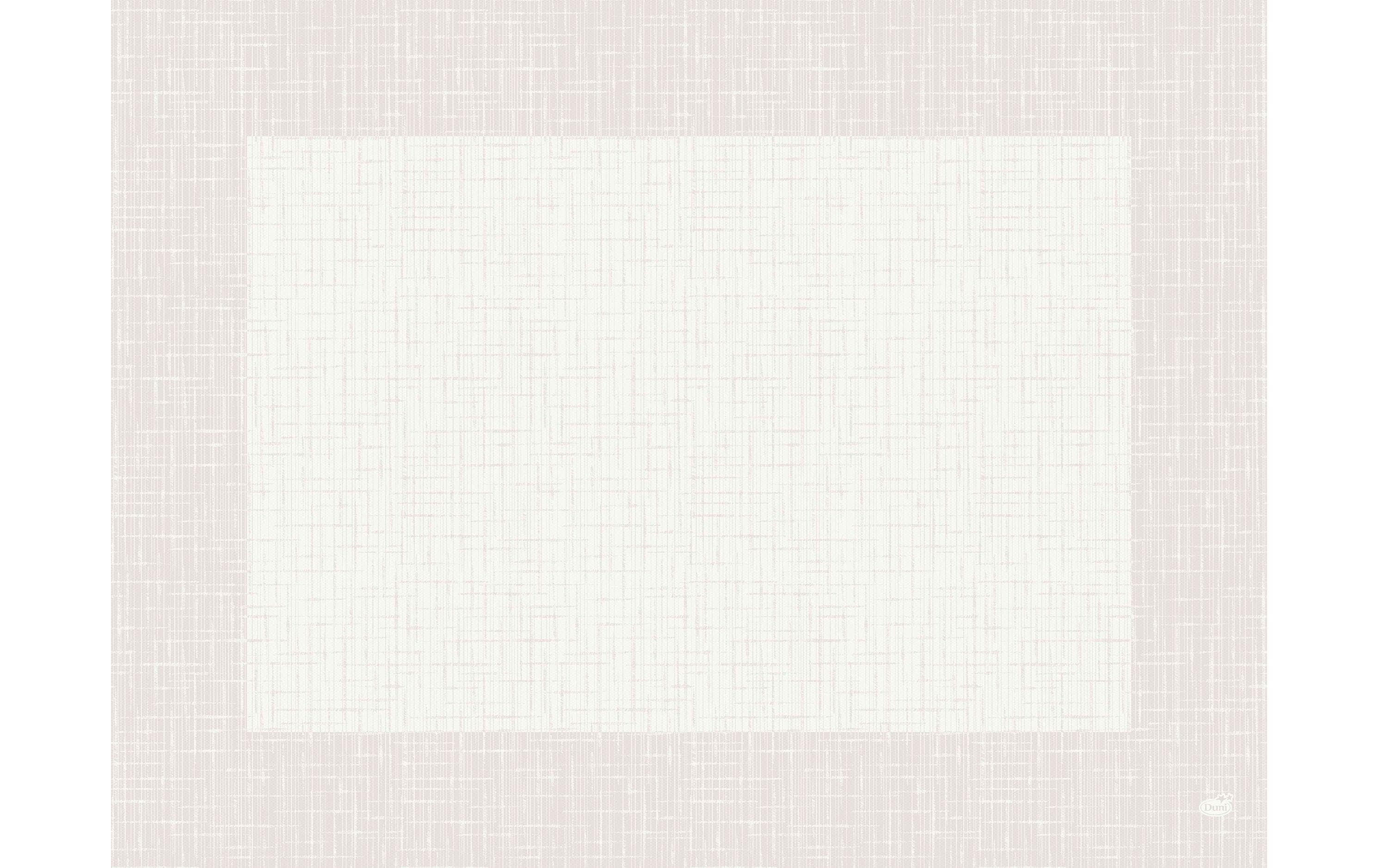 Duni Tischset Bio DC Linnea weiss 30x40cm, 100 Stk.