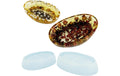 Reslin Giessform Silikon Schale oval Set ø 15cm + ø 17cm