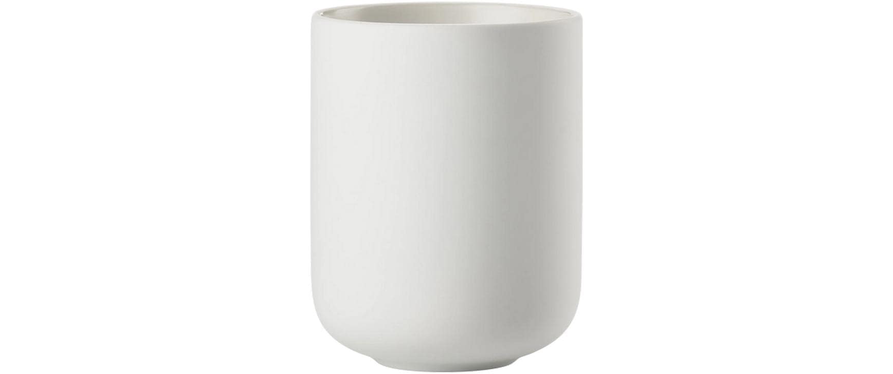 Zone  Sensu Zahnbürstenbecher Dia 7,4 x 9,5 cm White
