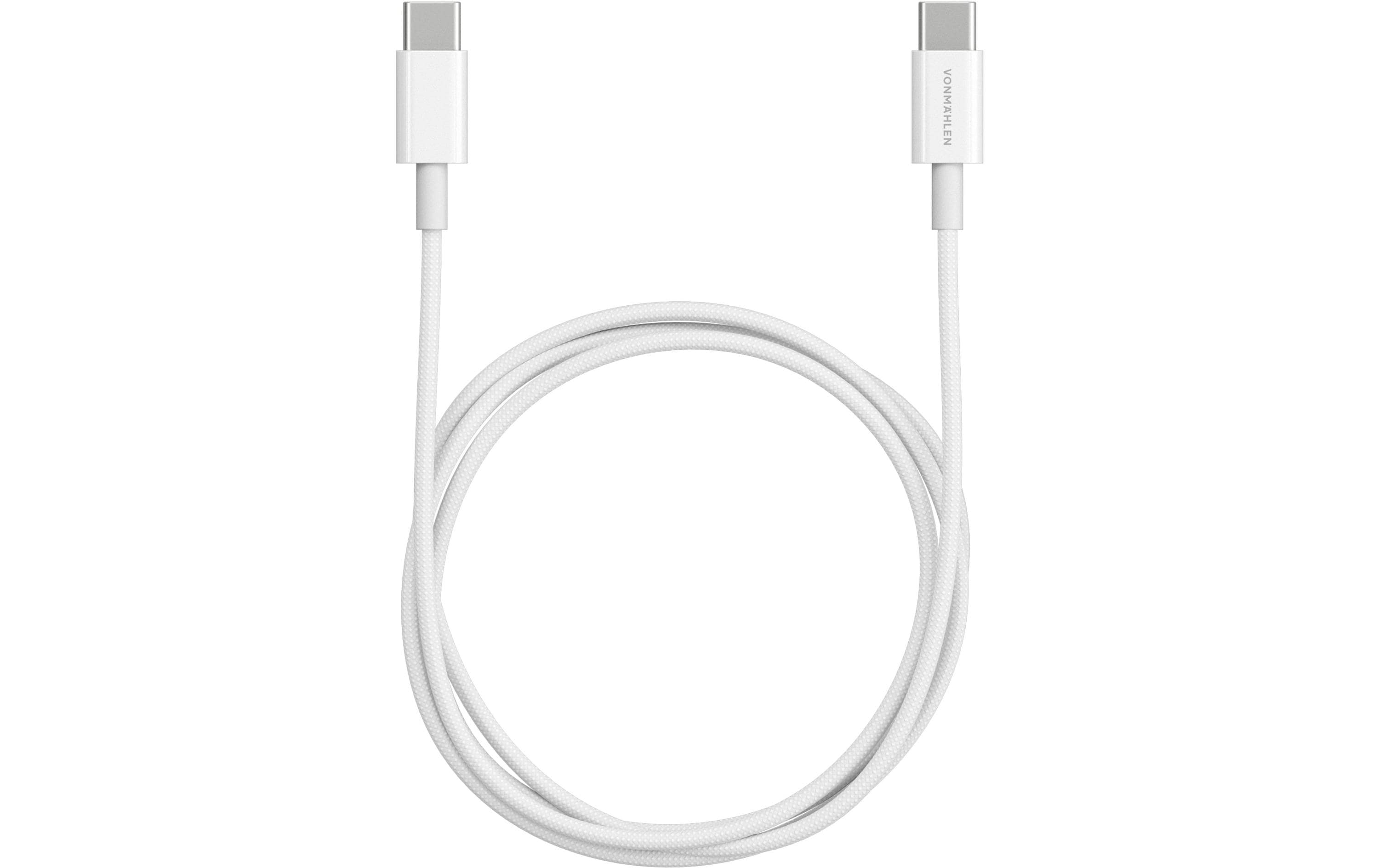 Vonmählen USB-C to USB-C Cable 60W / 1m White