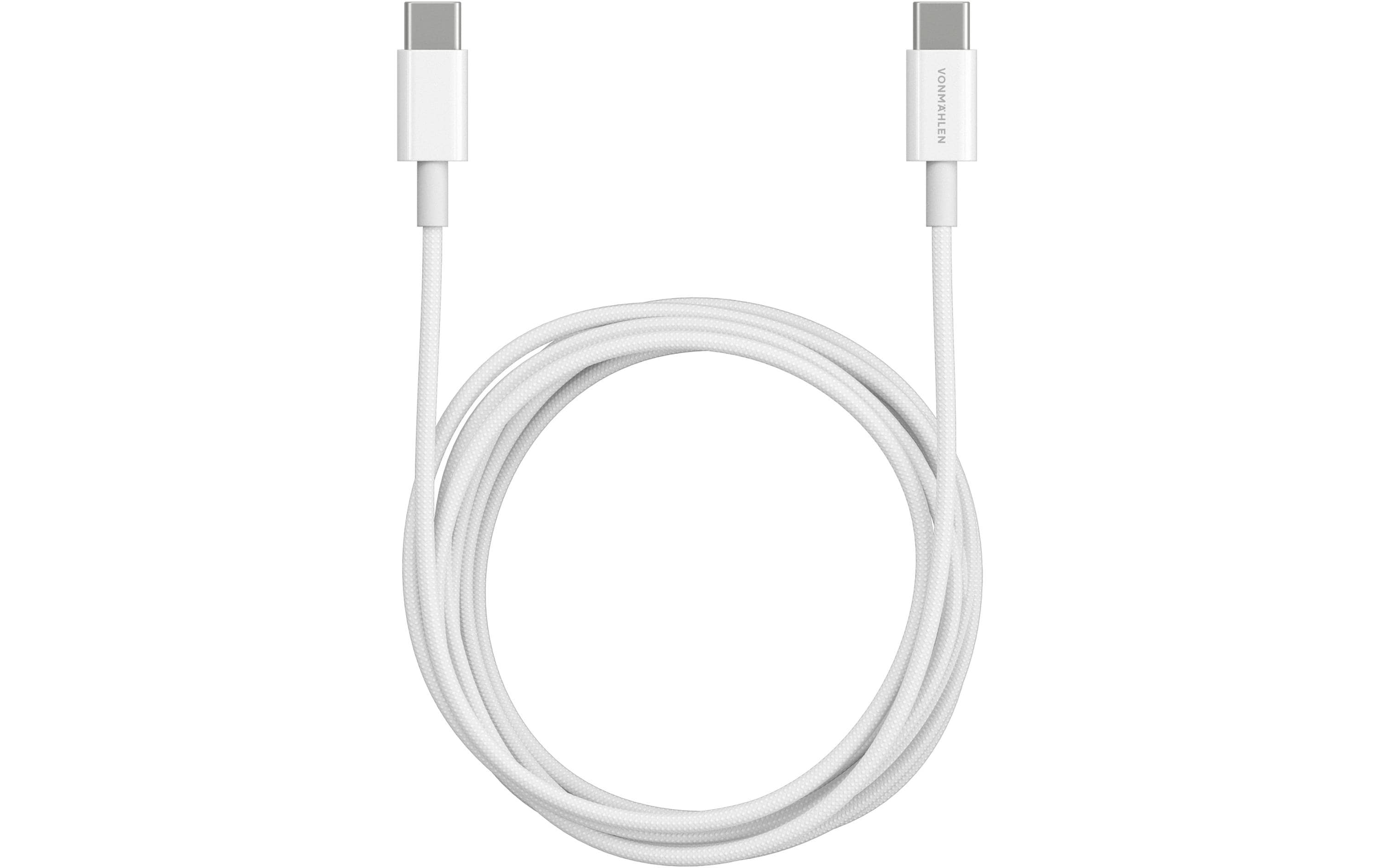 Vonmählen USB-C to USB-C Cable 60W / 2m White