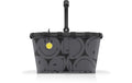 Reisenthel Einkaufskorb Carrybag 22 l Schwarz/Dunkelgrau