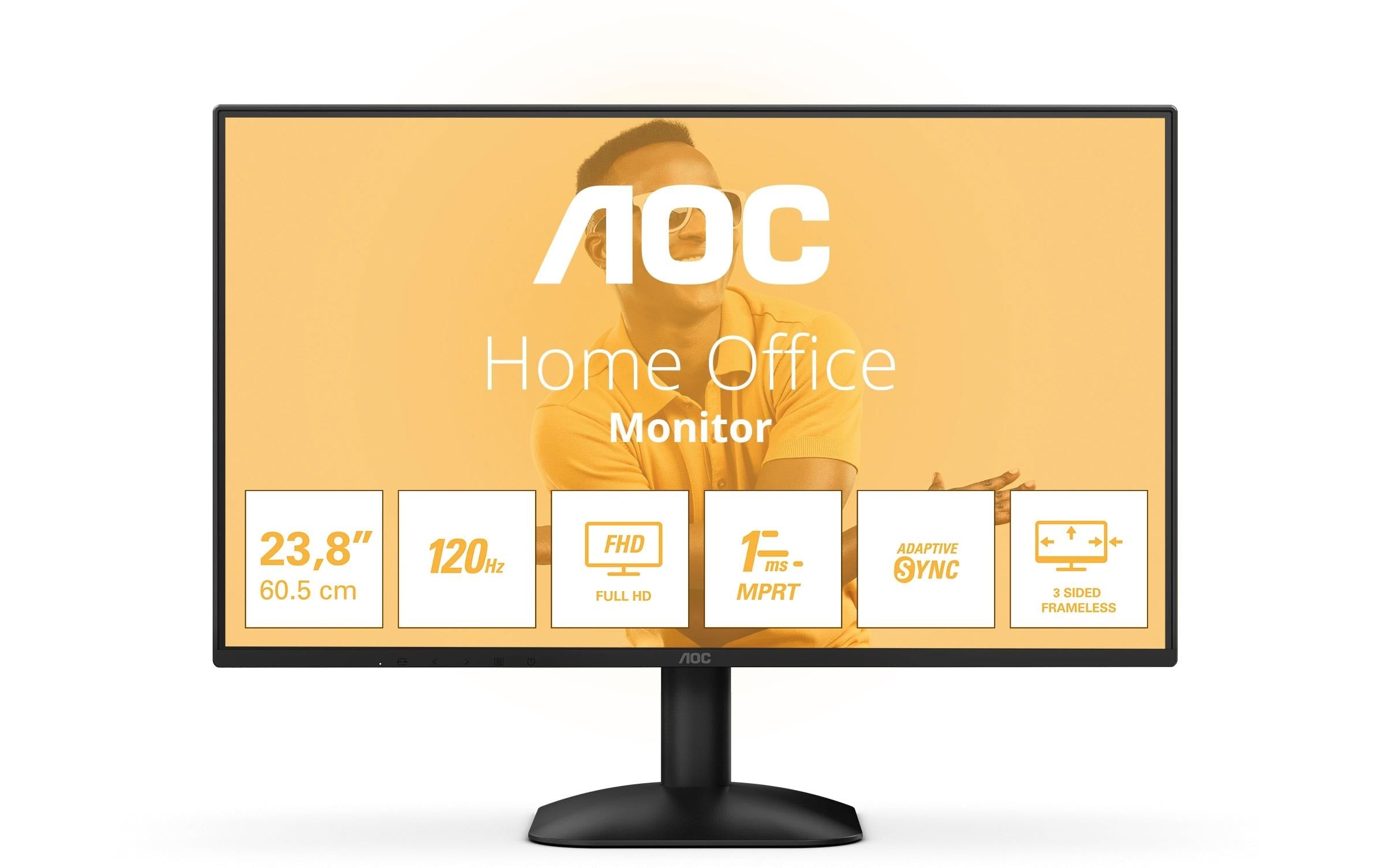 AOC Monitor 24B31H IPS, 120 Hz, HDMI, D-Sub