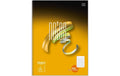 Ursus Advanced Collegeblock Notes Spiral A4, 80 Blatt, kariert, 4-Loch, 70g