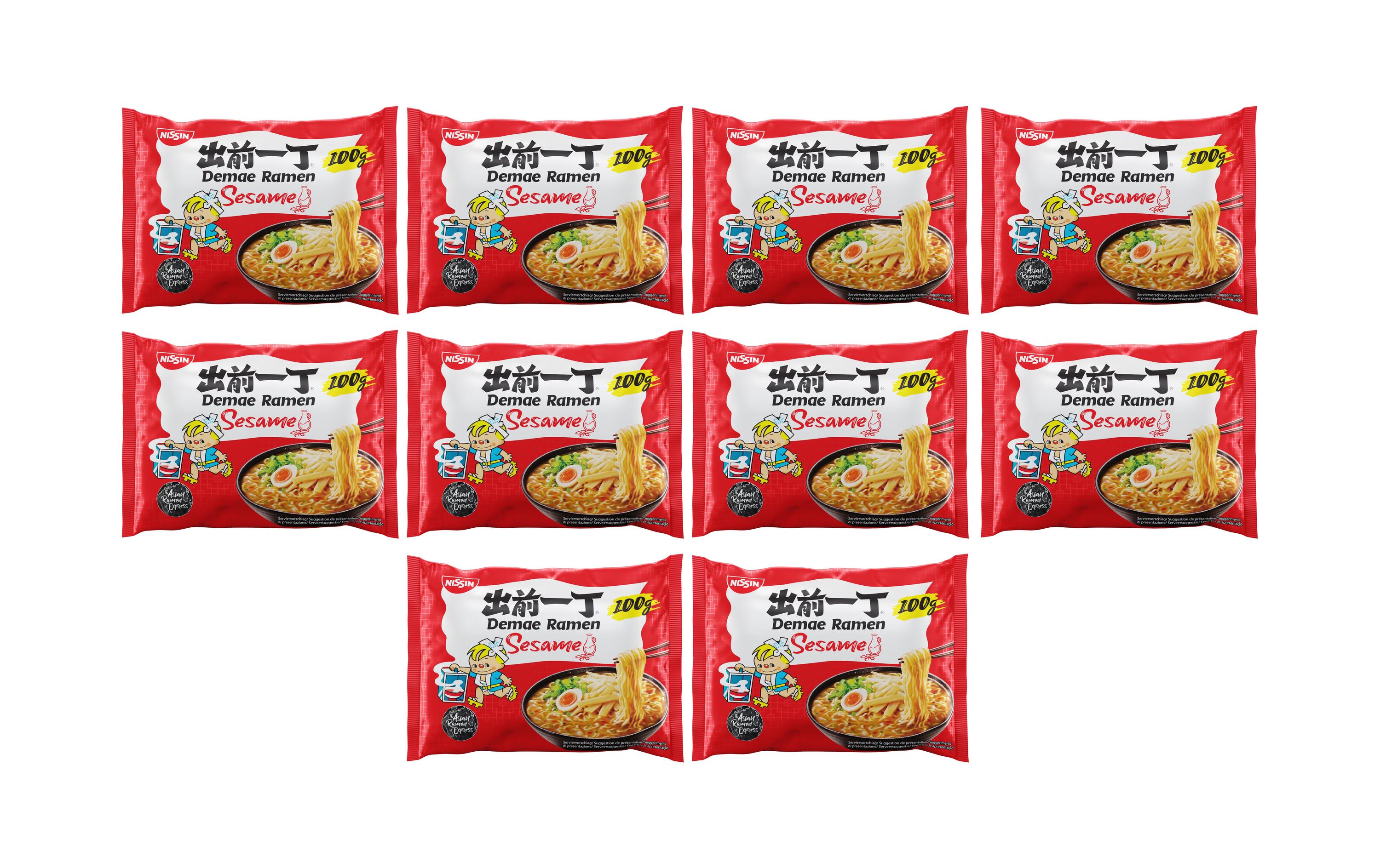 DEMAE RAMEN Nudelsuppe Sesam 10er 10 x 100 g