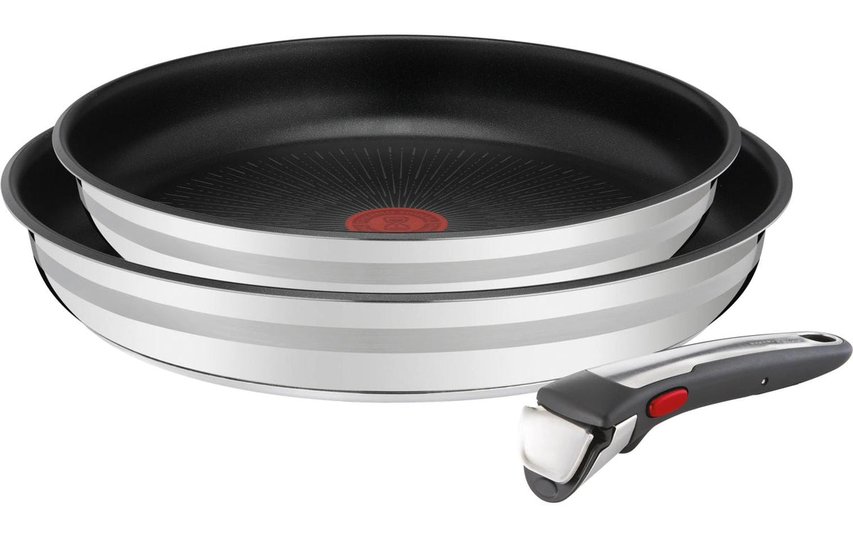 Tefal Jamie Oliver Ingenio On Pfannenset 3-teiliges Pfannen 24/28 cm + Griff