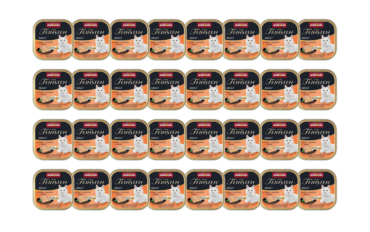 Animonda Cat Nassfutter v.Feinsten KIT Schlemmerkern Huhn/Lachs 32x100g