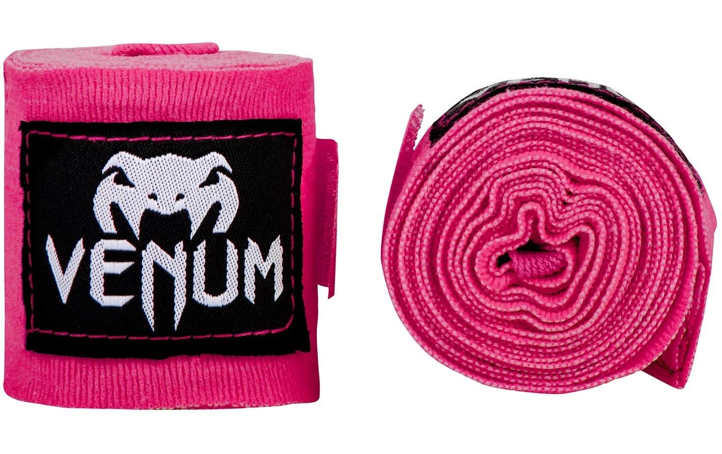 Venum Kontact Boxing Hand Wraps 2.5m Neon Pink ,Länge  2.5m