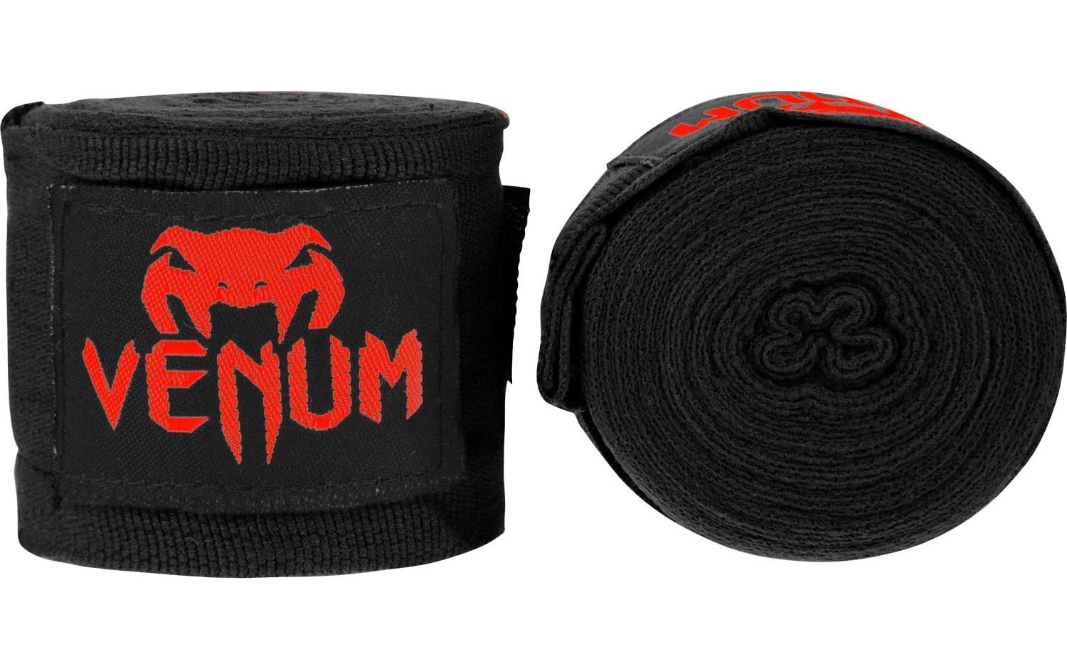 Venum Kontact Boxing Hand Wraps 4m Black/Red ,Länge 4m