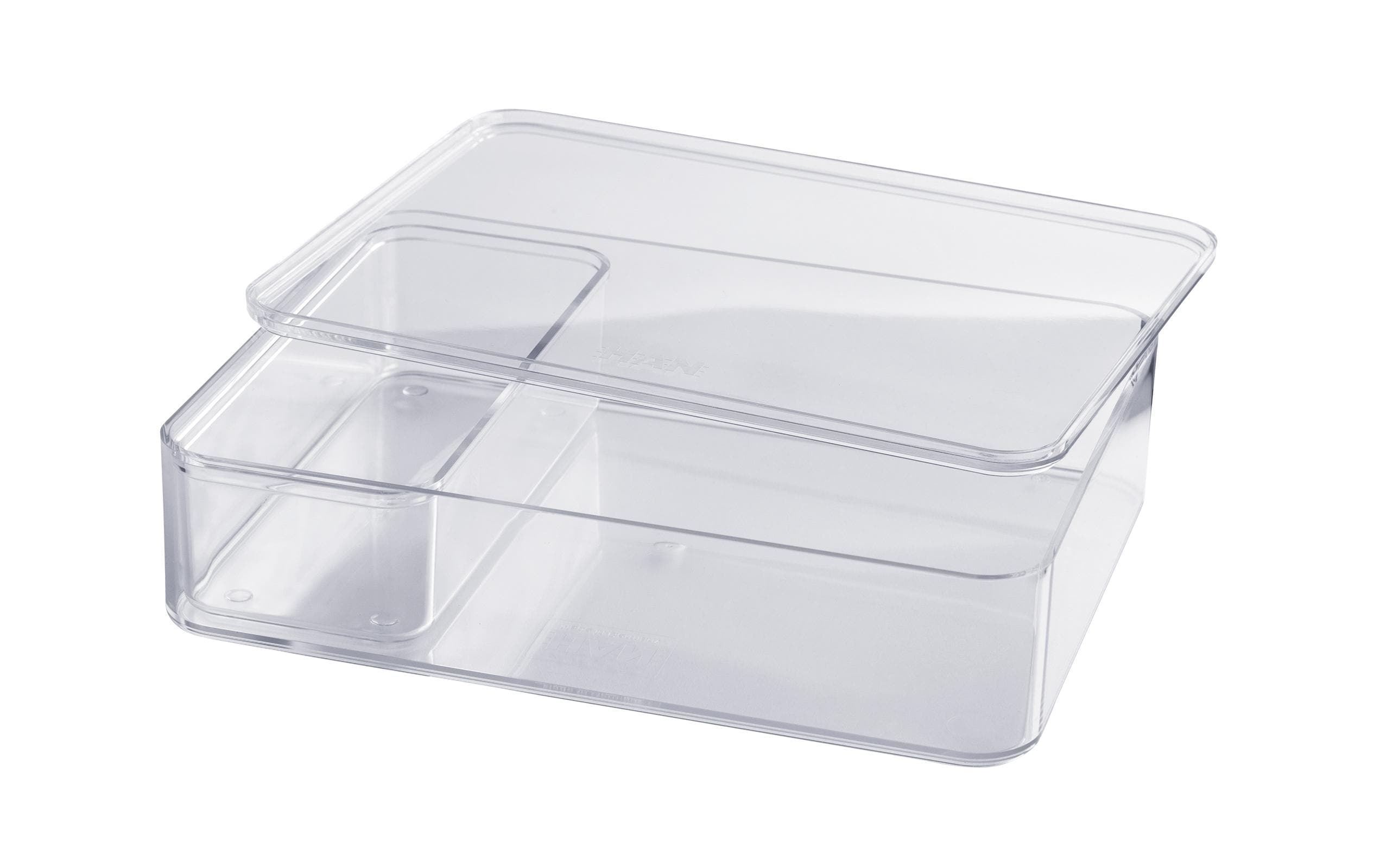 HAN Smart Organizer Utensilienbox mit Deckel, glasklar