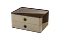 HAN Schubladenbox Allison Smart-Box Plus 2 Schubladen, sahara
