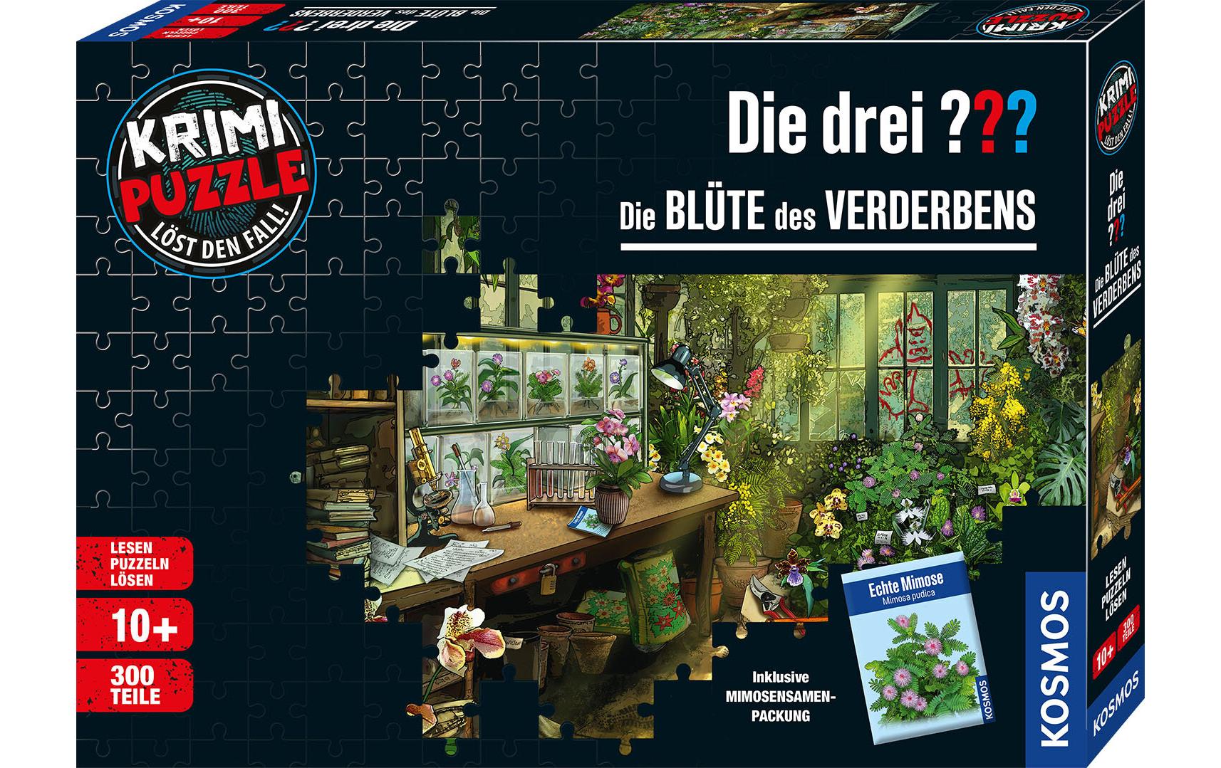 Krimipuzzle Die drei ??? Blüte Verderbens