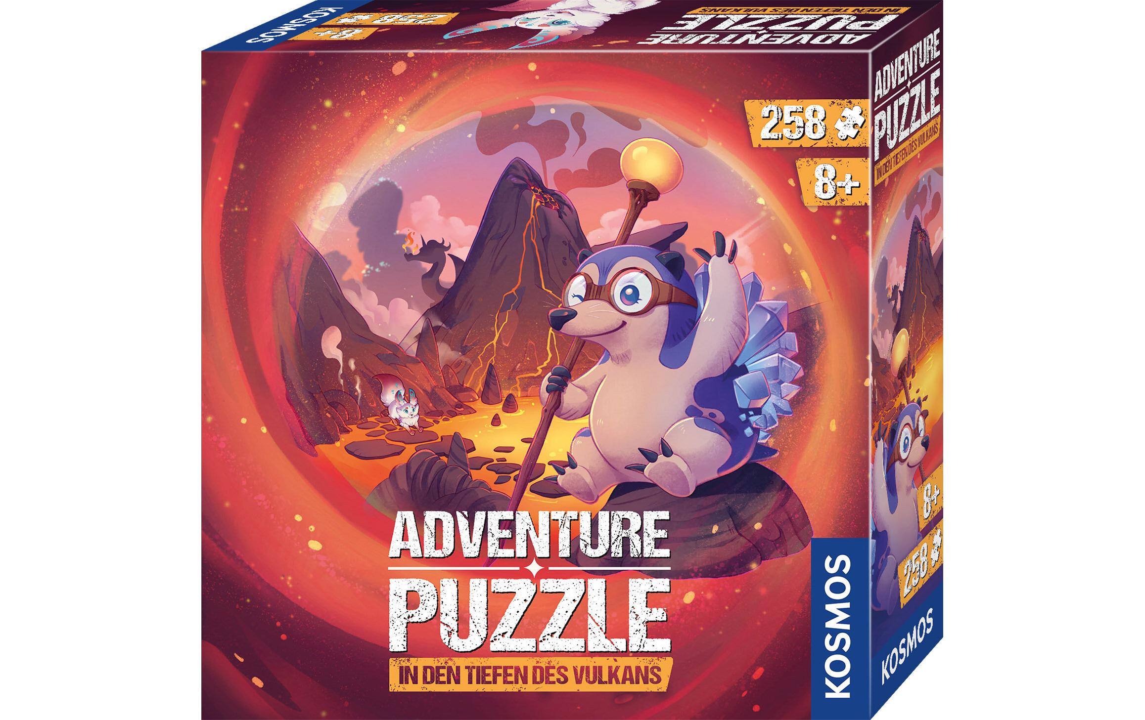 Adventure Puzzle In den Tiefen des Vulkans