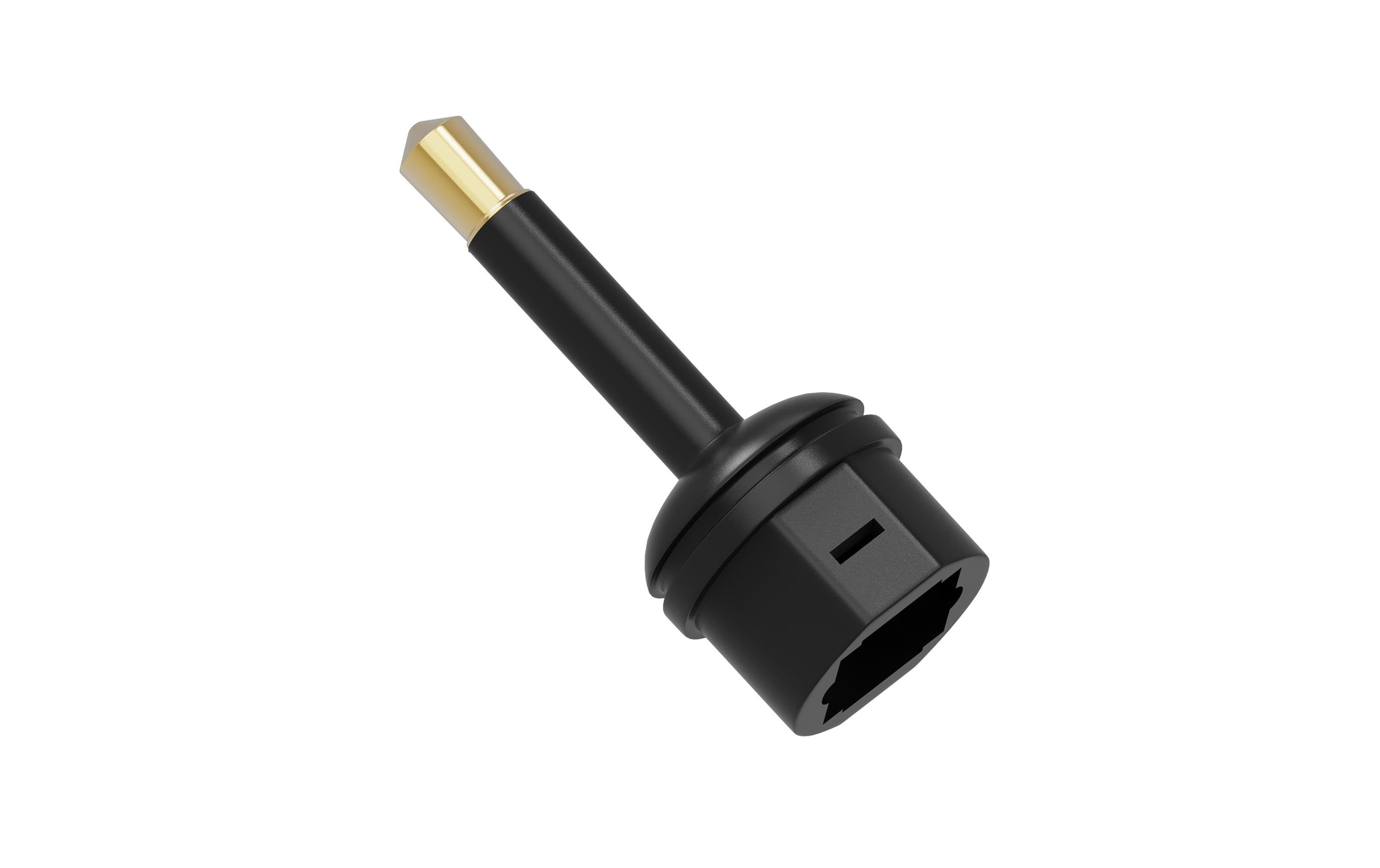 HDSupply 3.5mm Audioadapter-Toslink Buchse schwarz, Stecker - Buchse