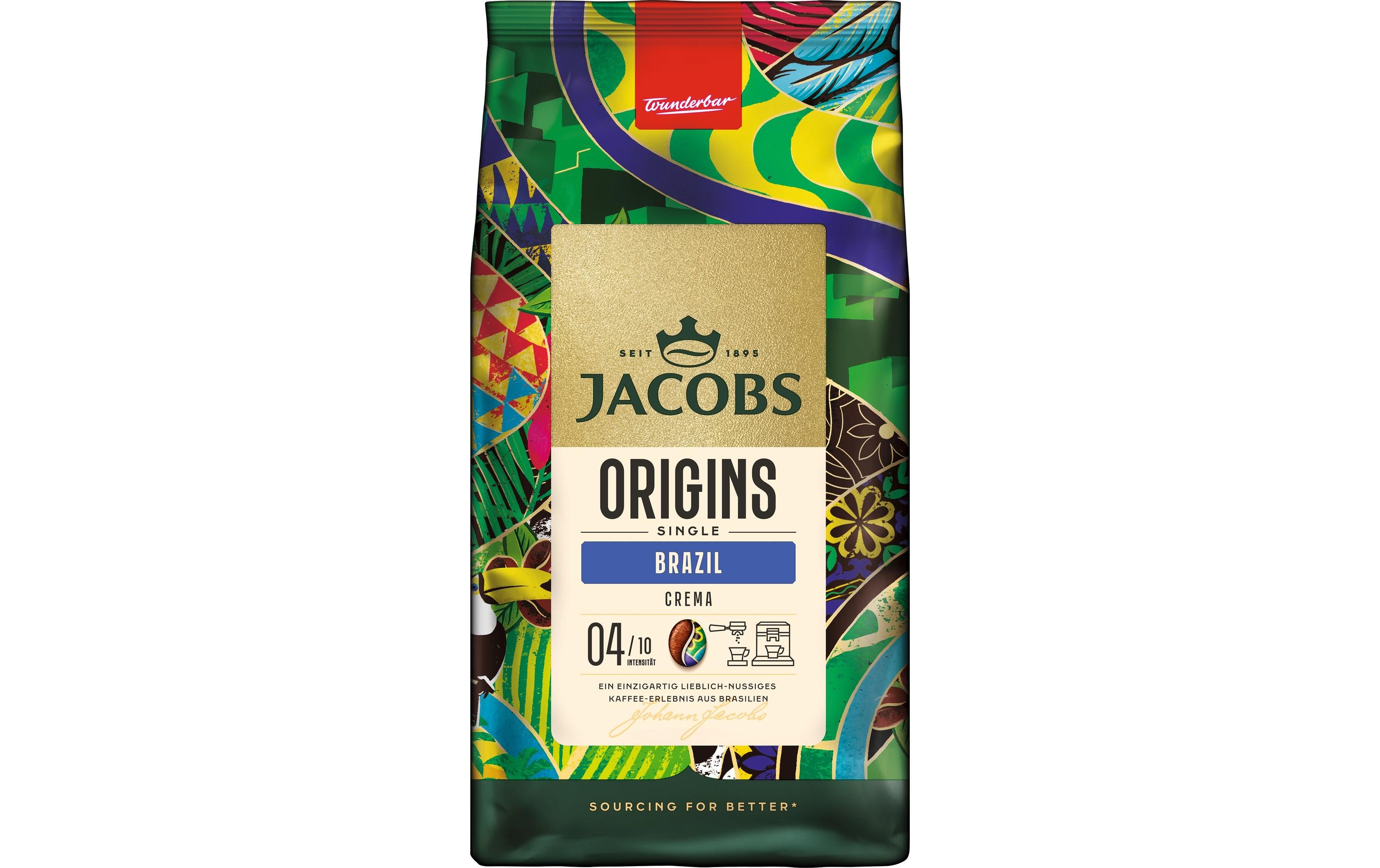 Jacobs Kaffeebohnen South America - Brazil 1 kg