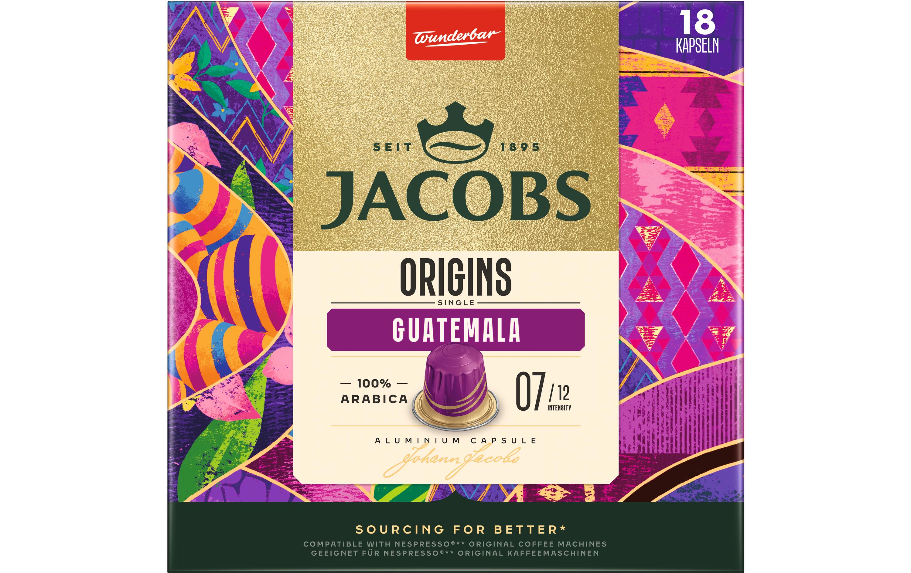 Kaffeekapseln NKK Single Origins Guatemala 18 Stück