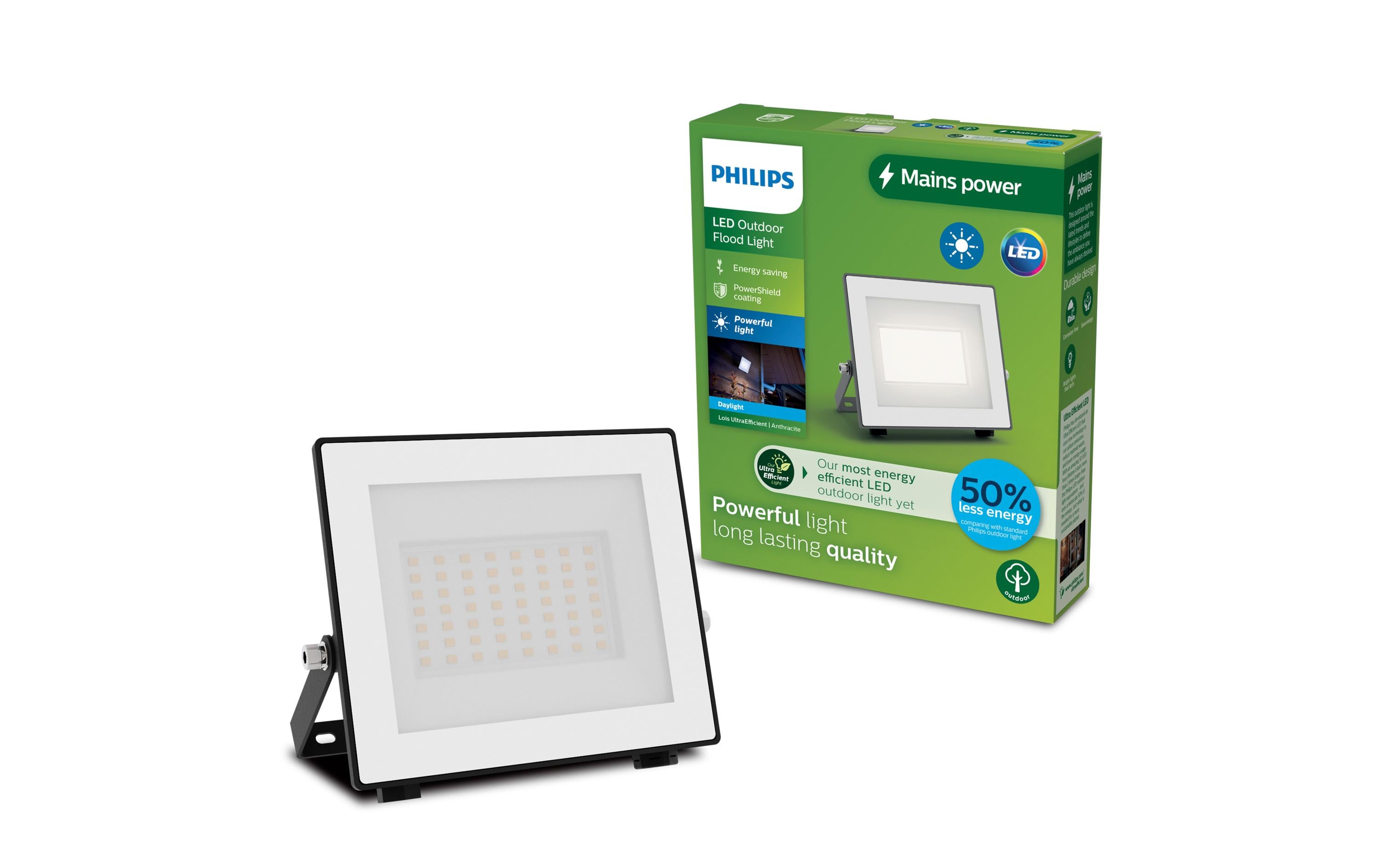 Philips Ultra-Efficient Flutlicht Lois 14W, 5000K, 2650lm, IP65