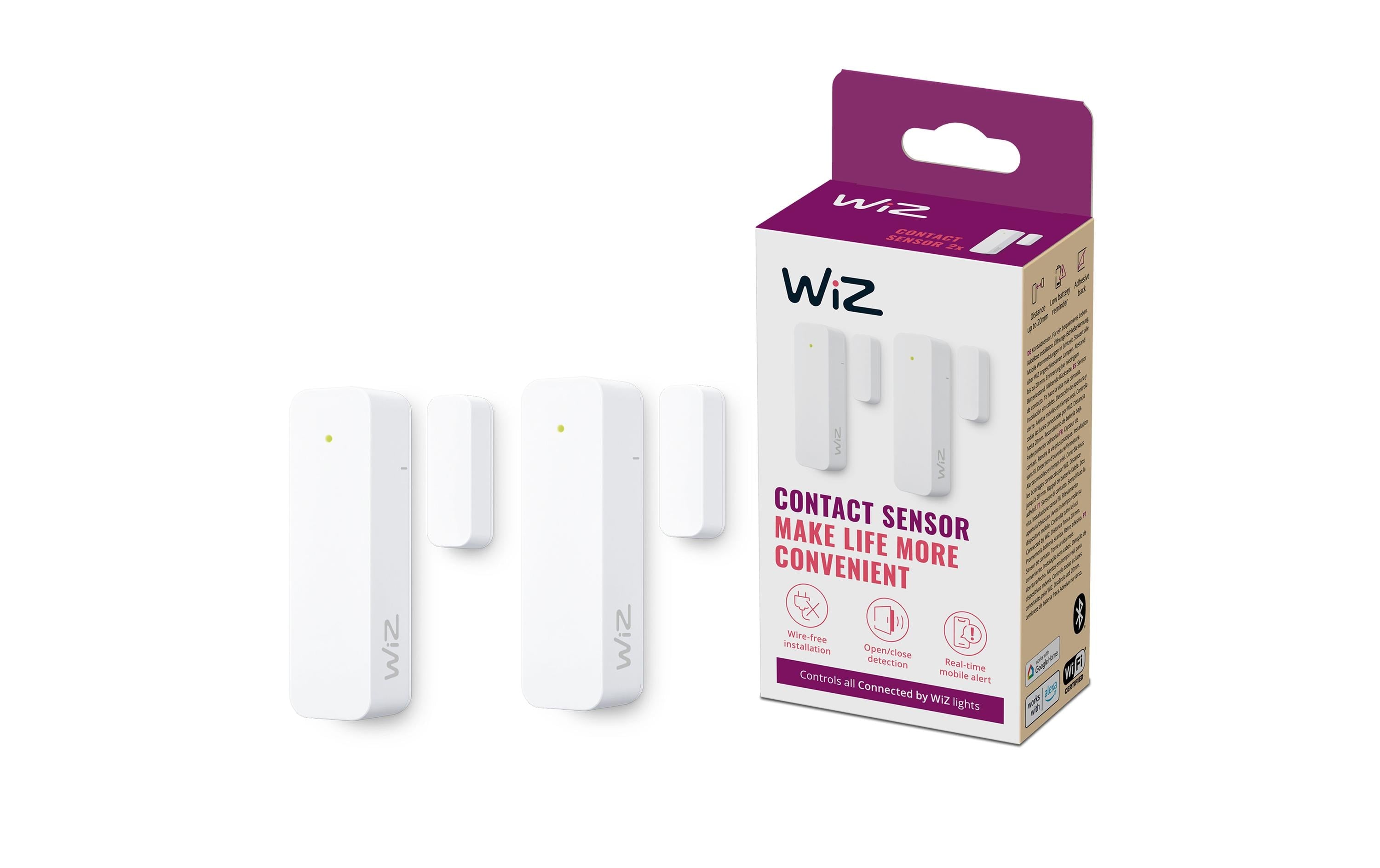 WiZ Contact Sensor 2Pack weiss