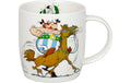 Könitz Becher Asterix Reiten/Équitation 400ml, H: 92mm, B:123mm, D: 87mm