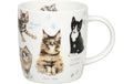 Könitz Becher Natures Diversity-Katzen 400ml, H: 92mm, B:123mm, D: 87mm
