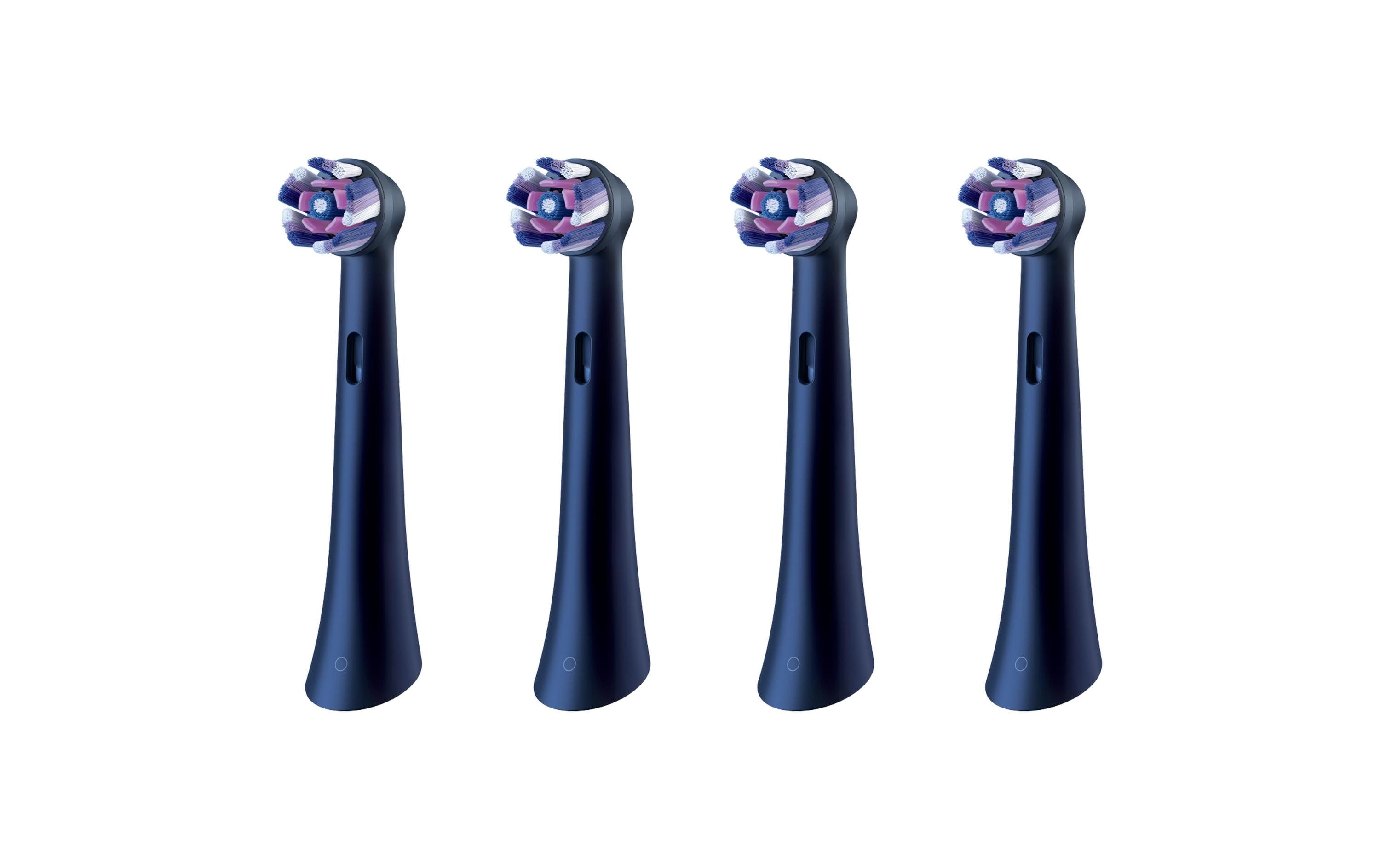 Oral-B Ersatzbürsten iO Radiant White Black 4 Stück Ersatzbürsten schwarz